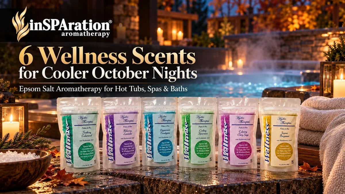 Epsom Salt Aromatherapy for Hot Tubs: 6 Wellness Scents for Cooler October Nights