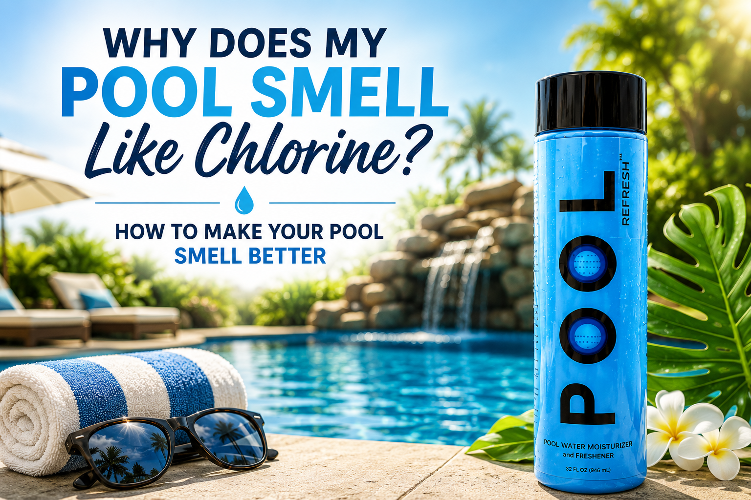 Why Does My Pool Smell Like Chlorine? How to Make Pool Water Smell Better