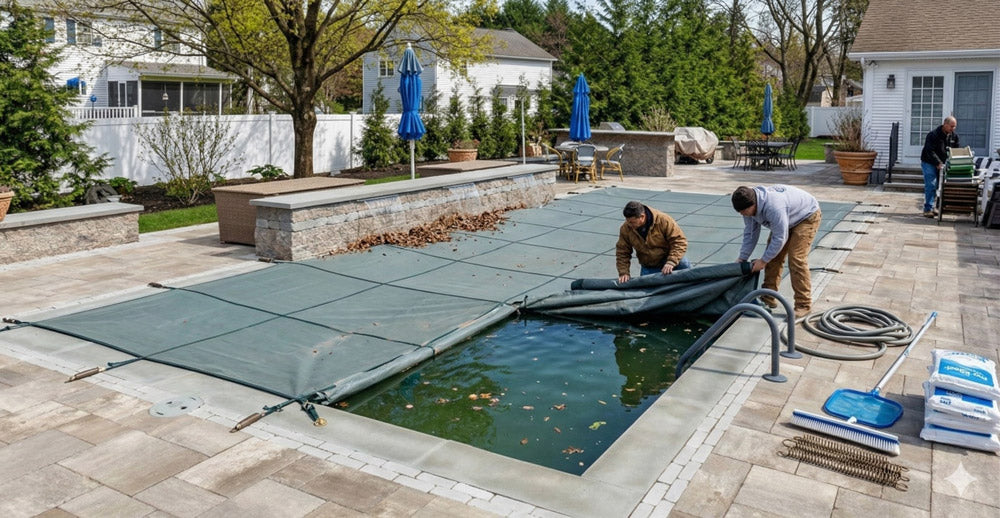 How to Open Your Swimming Pool After Winter (Step-by-Step Guide for Crystal Clear Water)