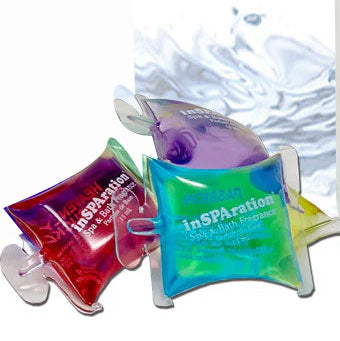 Spa & Bath Liquid Aromatherapy Pillow Packets – Assorted Single-Use Scents