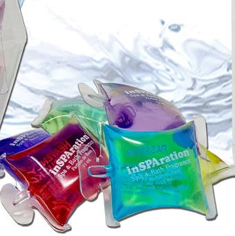 Spa & Bath Liquid Aromatherapy Pillow Packets – Assorted Single-Use Scents