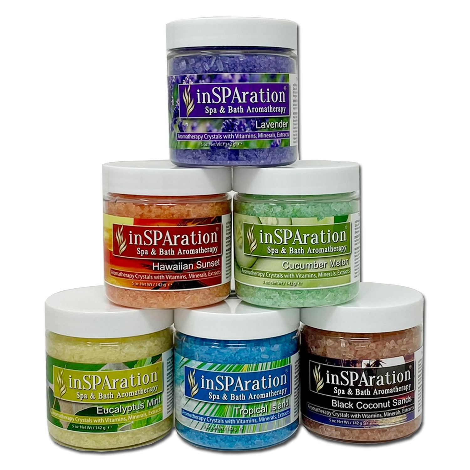 Aromatherapy Crystals/ Bath Salts - 5oz