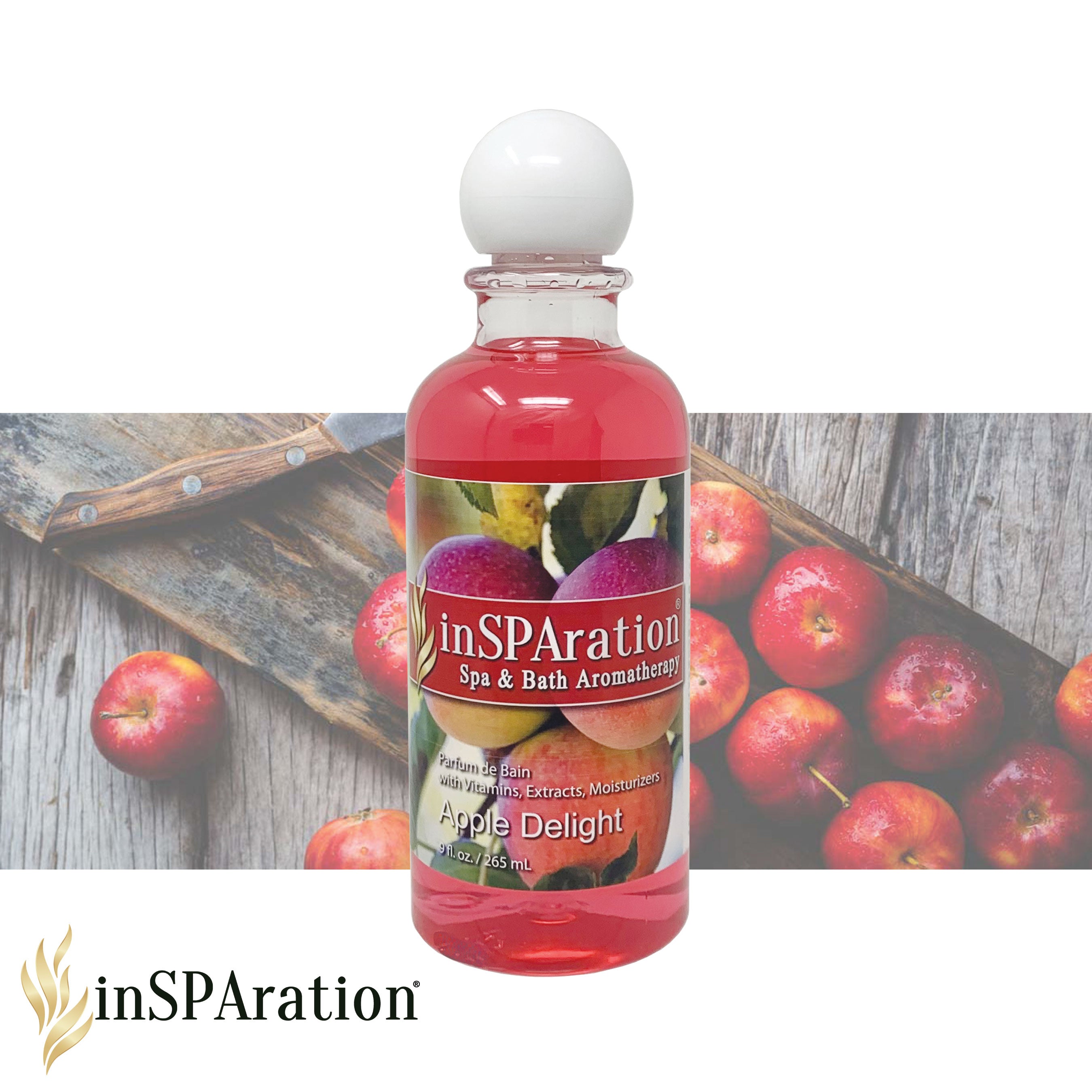 Apple Delight inSPAration 9oz – Hot Tub & Spa Aromatherapy Fragrance, Soothing Scents for Pools & Baths