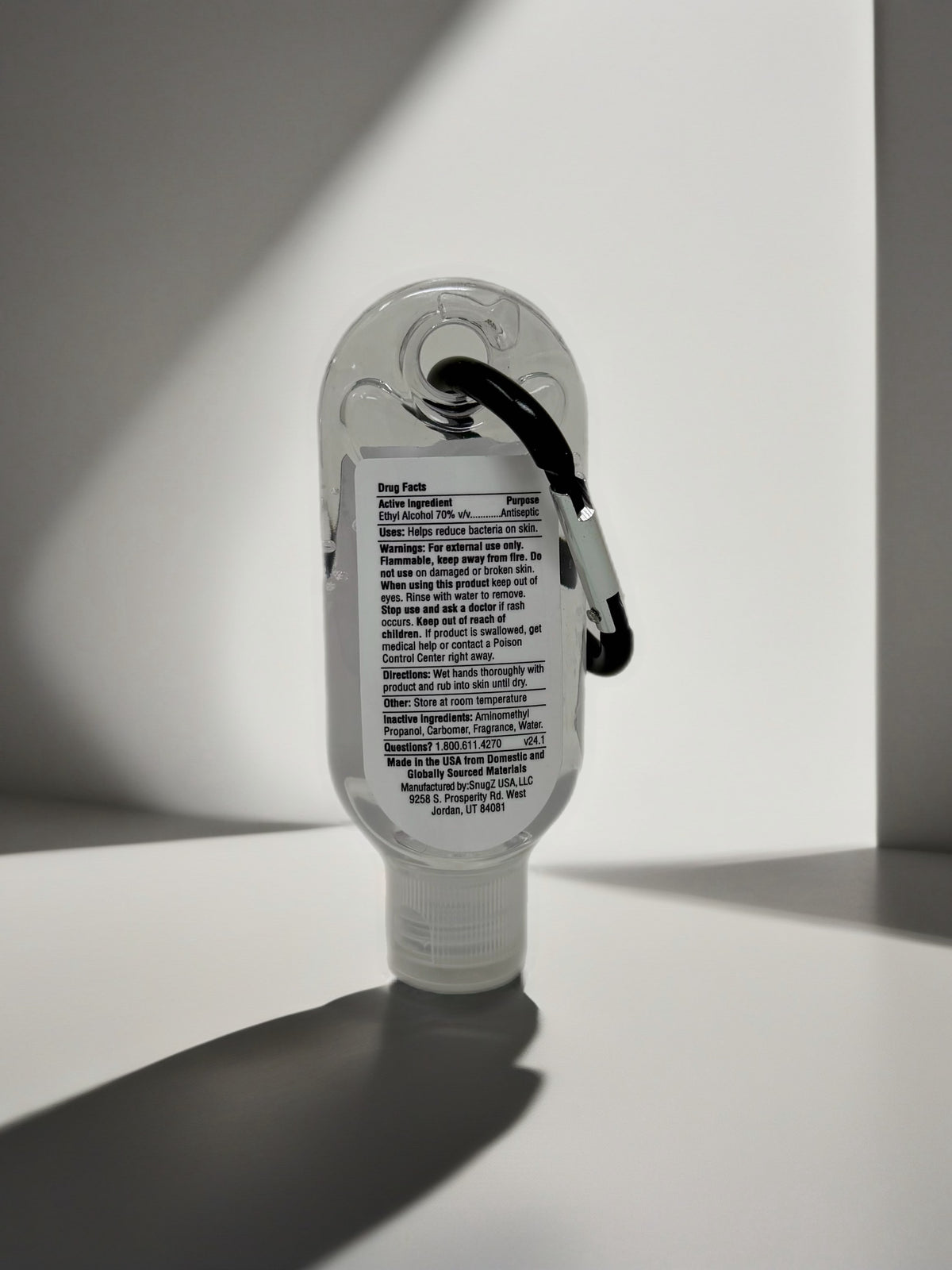 inSPAration Scented Hand Sanitizer with Carabiner - 1.9 oz