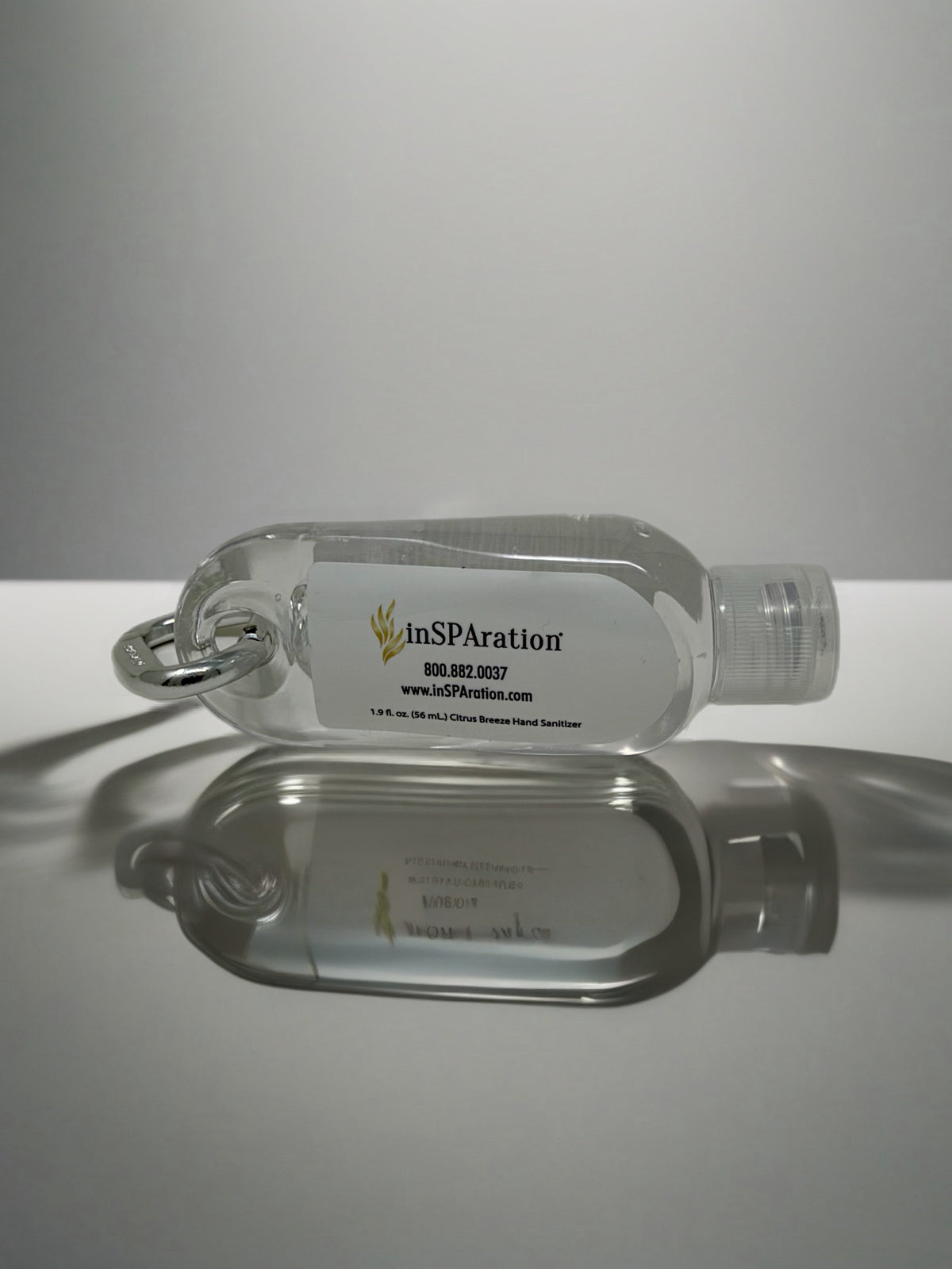 inSPAration Scented Hand Sanitizer with Carabiner - 1.9 oz