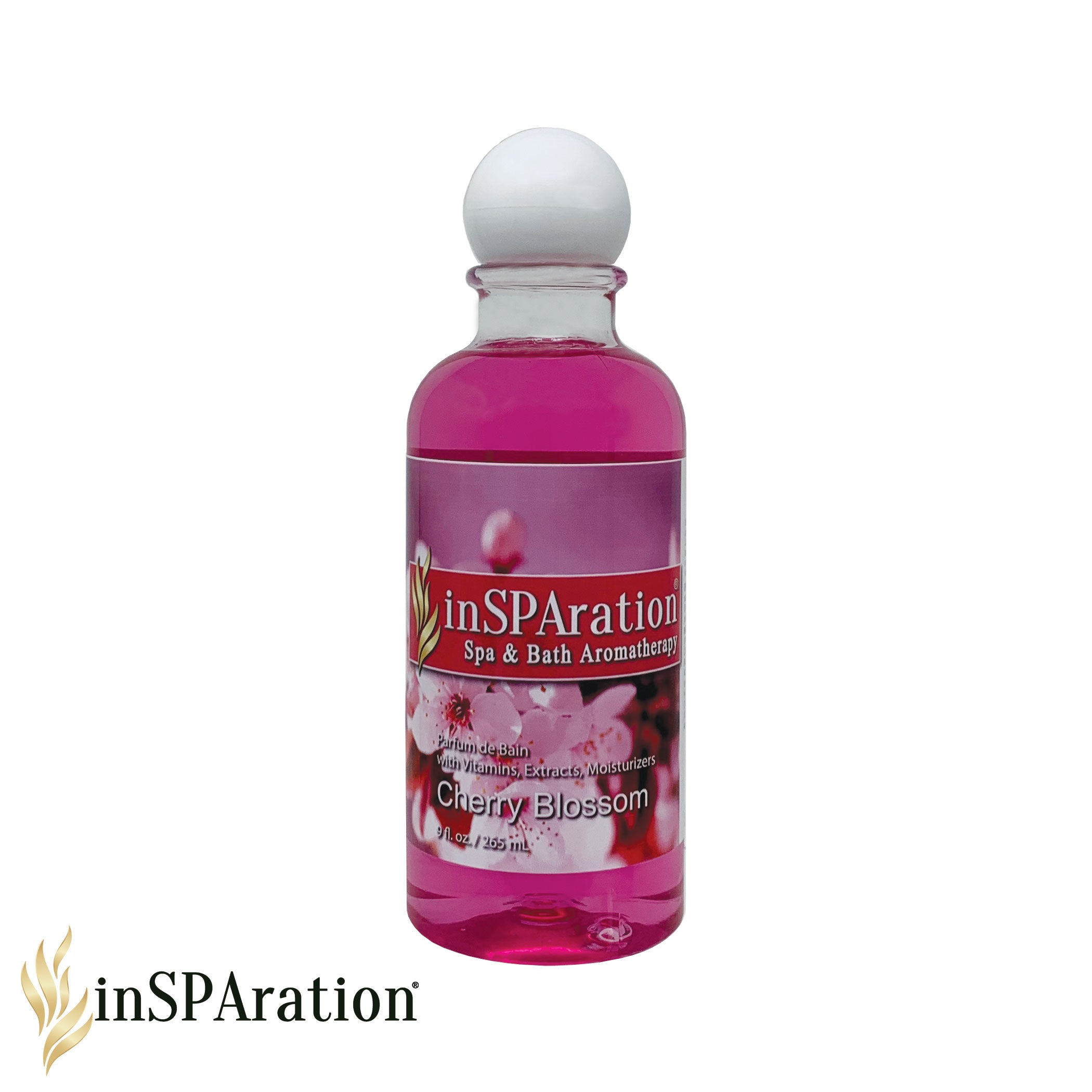 Cherry Blossom inSPAration 9oz Liquid Aromatherapy – Hot Tub Aromatherapy Fragrance & Spa Scents for Hot Tubs