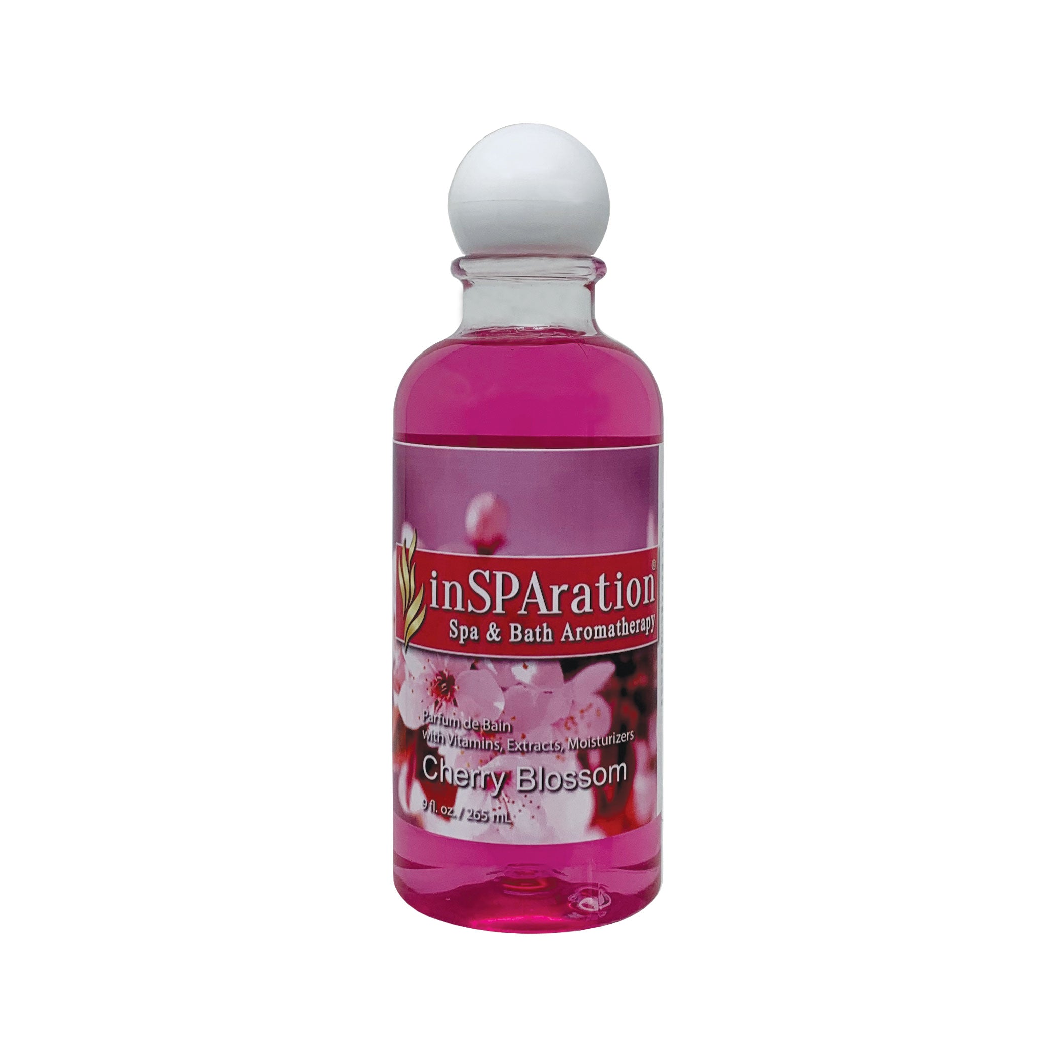 Cherry Blossom inSPAration 9oz Liquid Aromatherapy – Hot Tub Aromatherapy Fragrance & Spa Scents for Hot Tubs