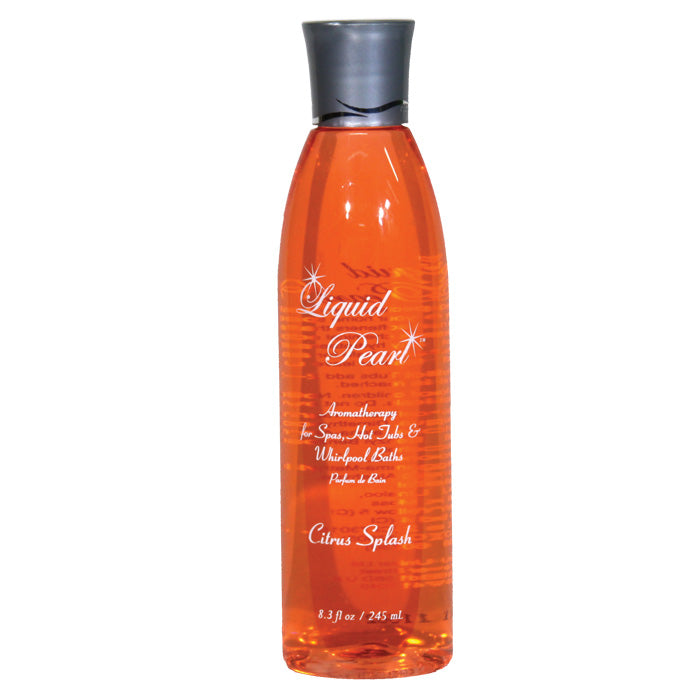 Citrus Splash 8oz Liquid Pearl Aromatherapy – Hot Tub & Spa Scents, Pool Aromatherapy, Insparation Pool Refresh, Oil-Free Fragrance