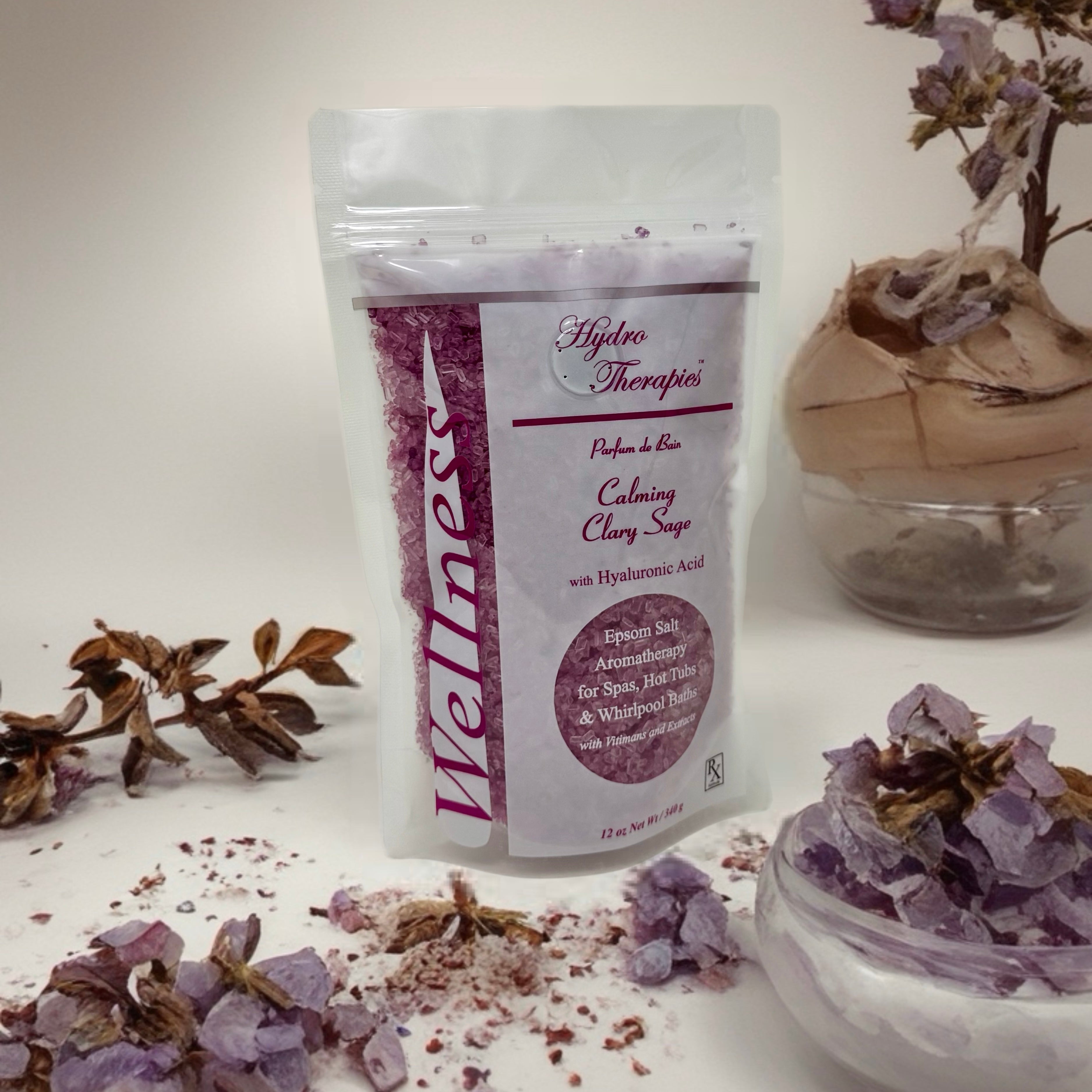 Wellness 12oz Epsom Salt Aromatherapy