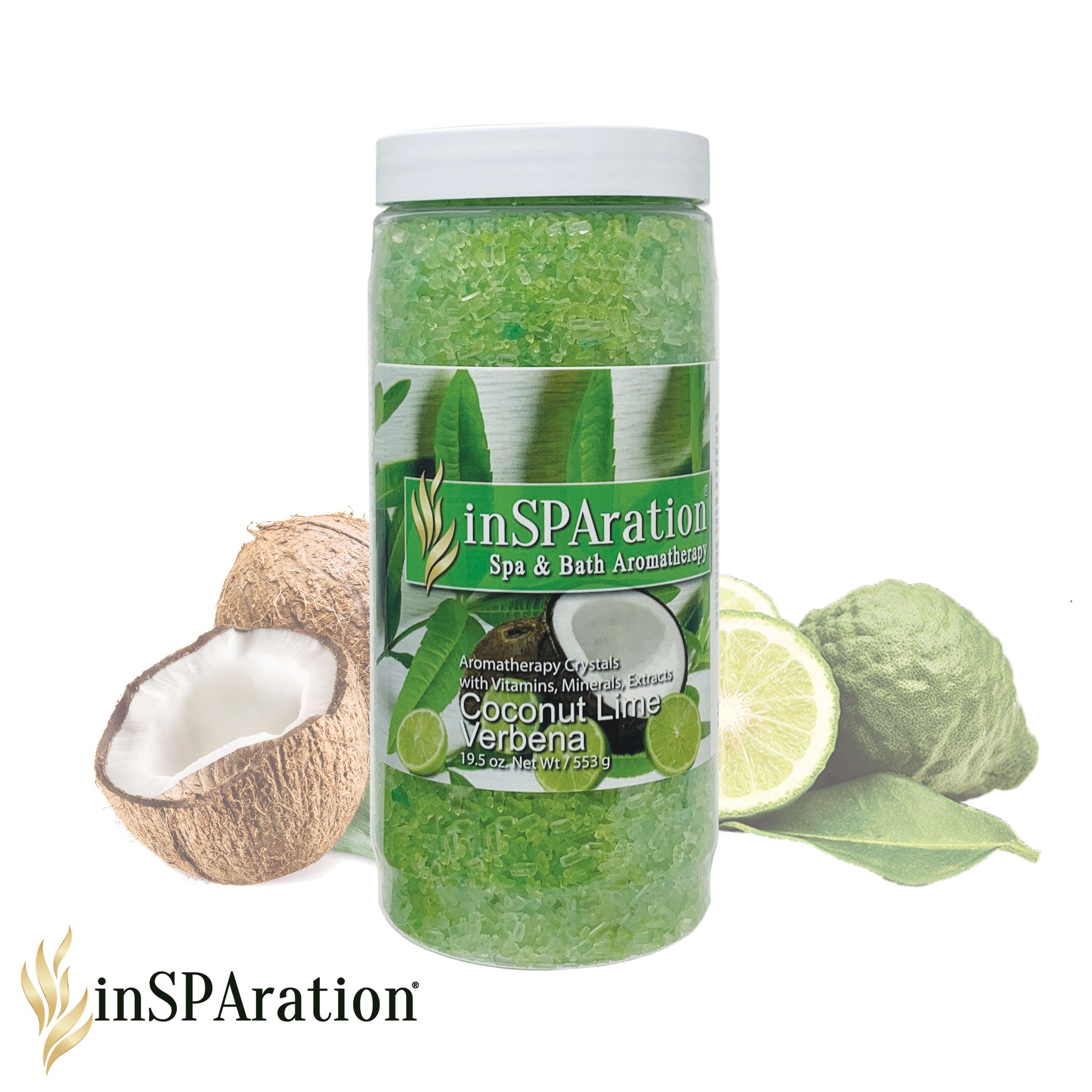 Coconut Lime Verbena 19oz - inSPAration Rx Crystals