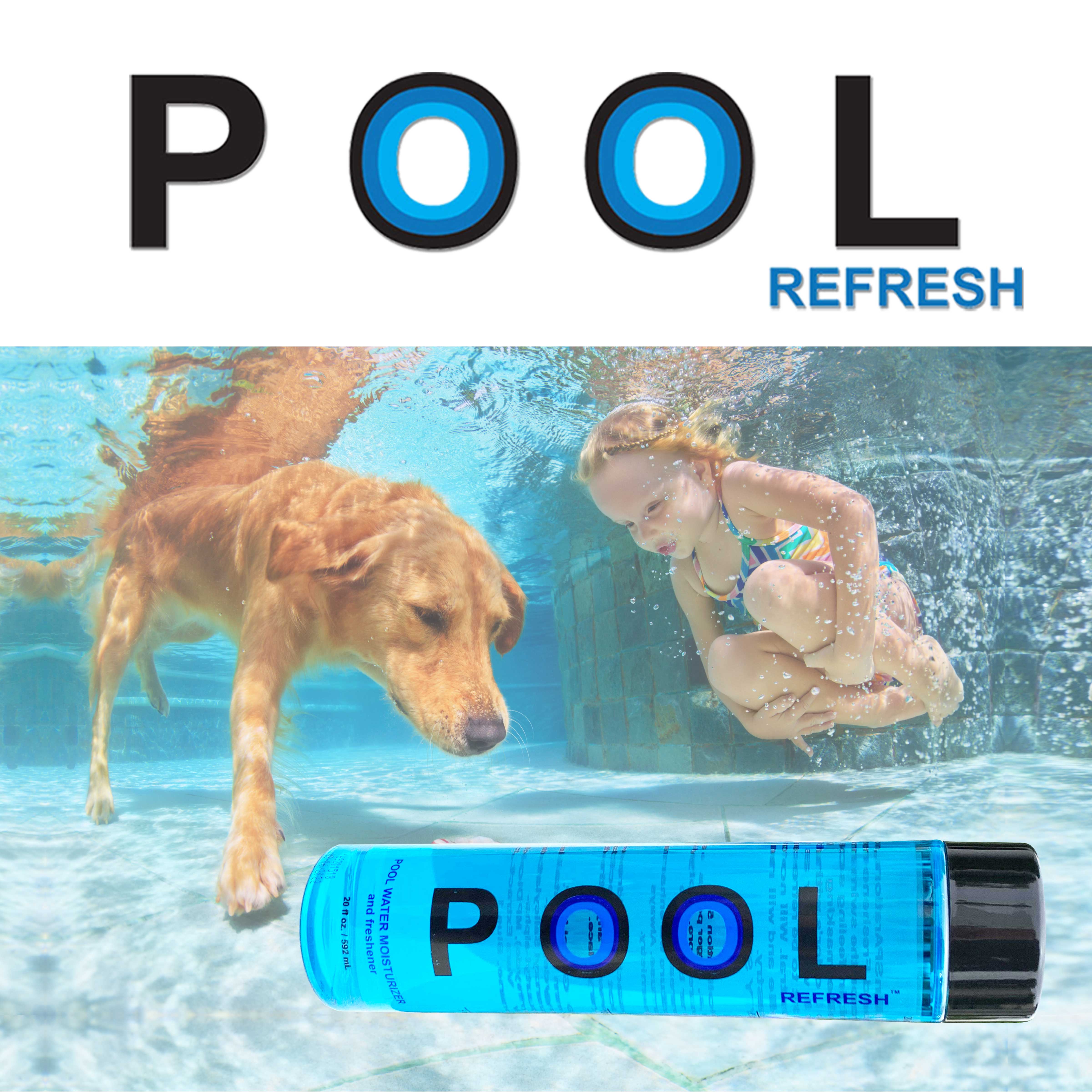 Pool Refresh – Weekly Water Moisturizer & Freshener (20oz) animal safe