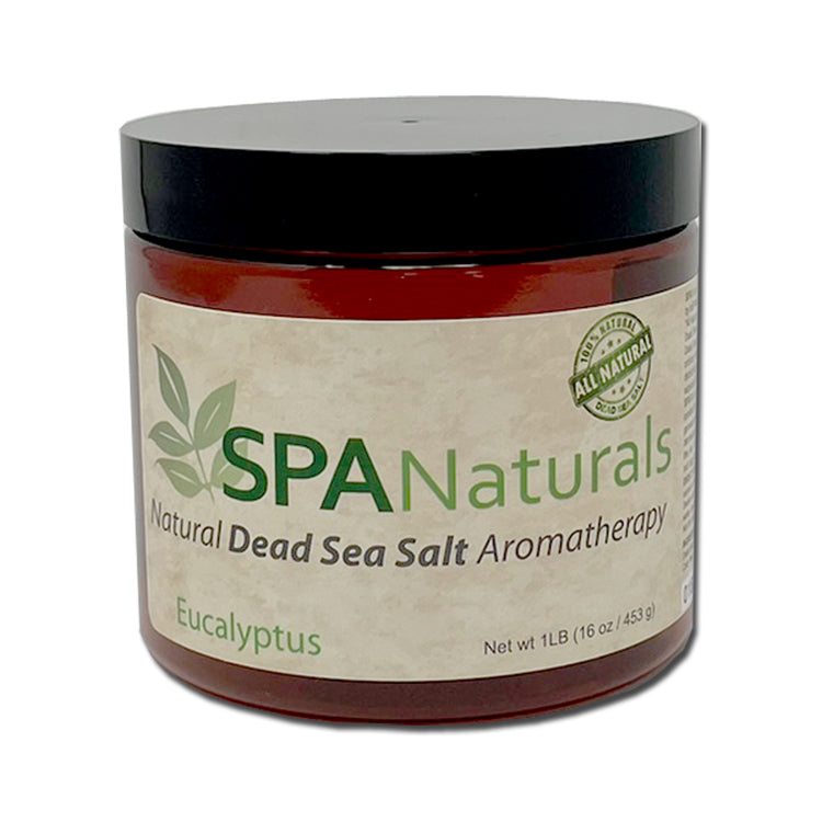 Eucalyptus Dead Sea Spa Salt – Relaxing Bath Soak & Detoxifying Salt with Refreshing Fragrance