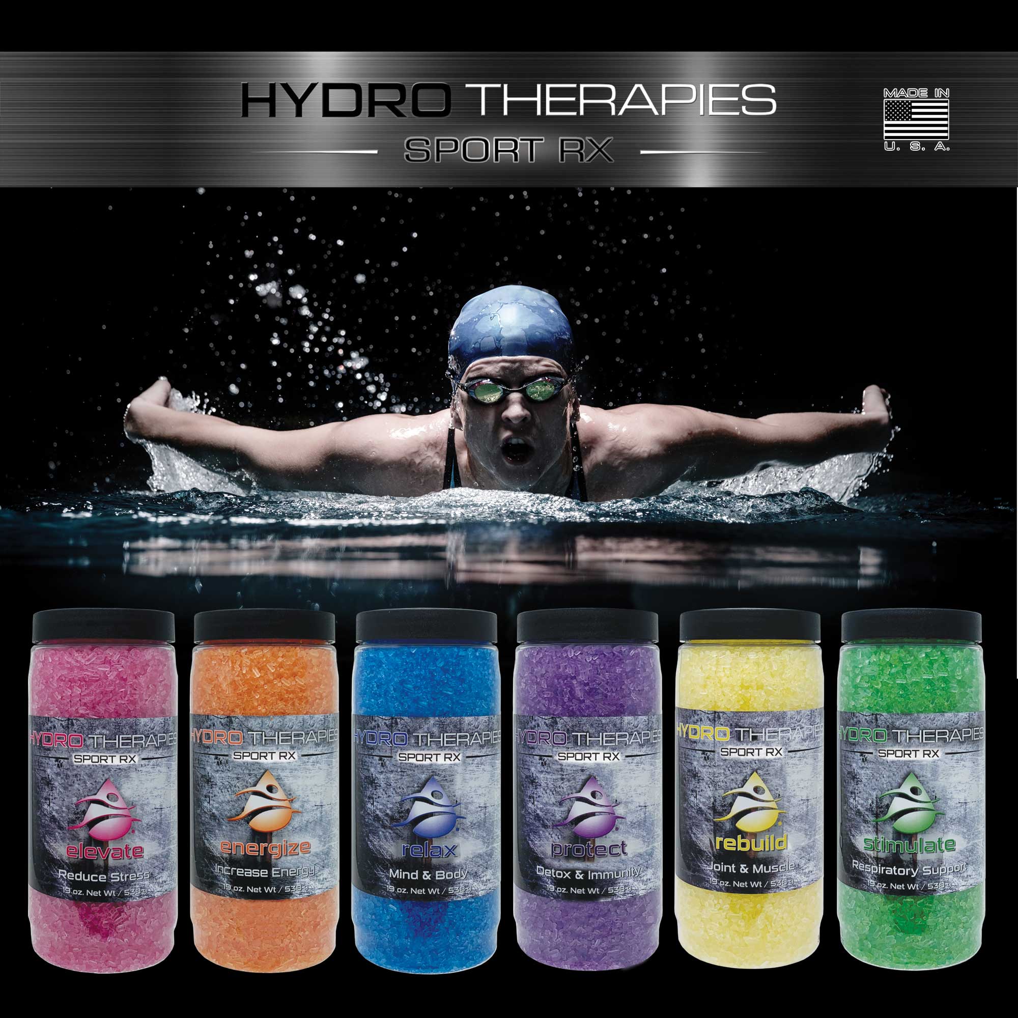 HydroTherapies Sport Rx Crystals - 19oz