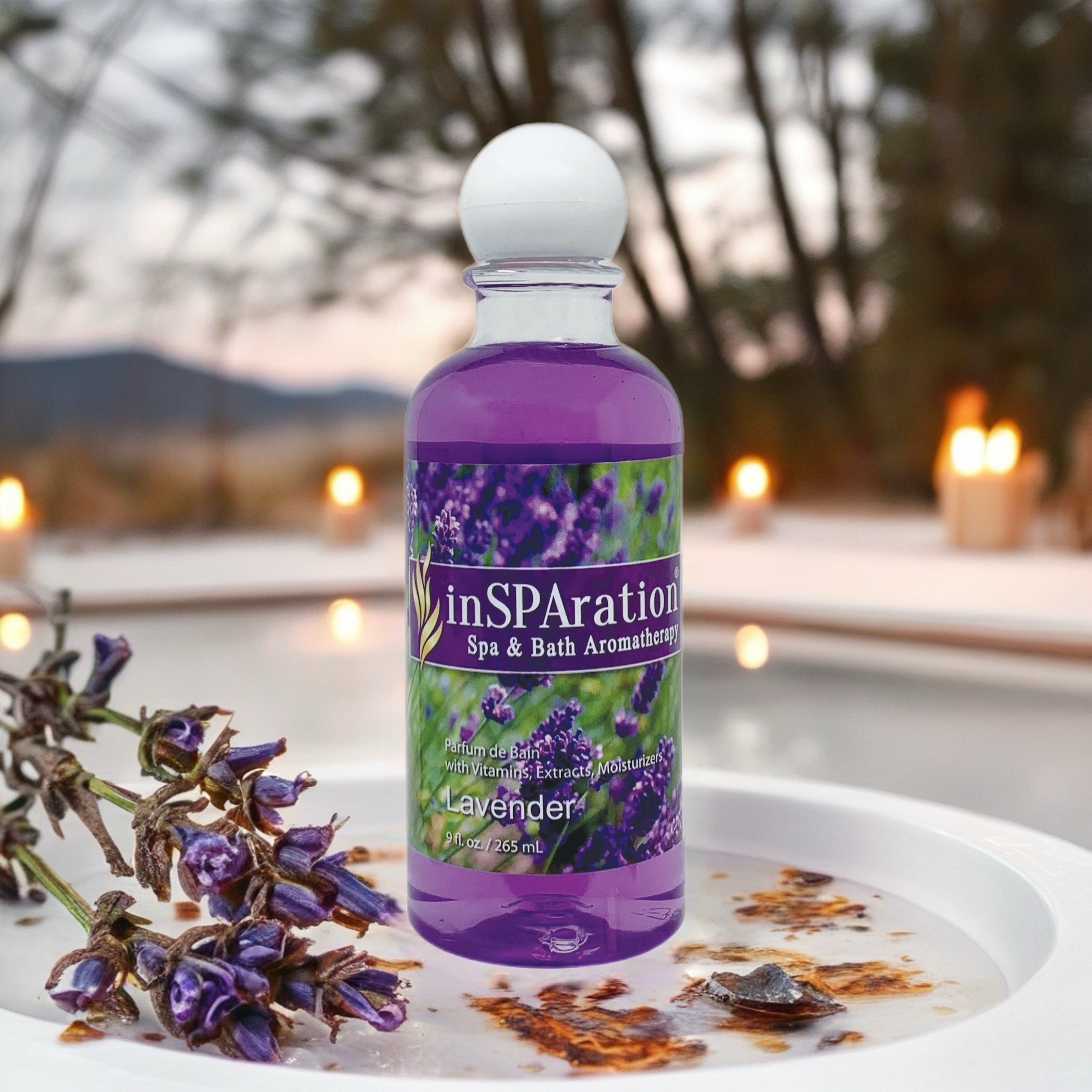Lavender Relaxation – Oil-Free Aromatherapy for Hot Tubs, Spas & Baths | Hot Tub Fragrance & Spa Aromatherapy Scents