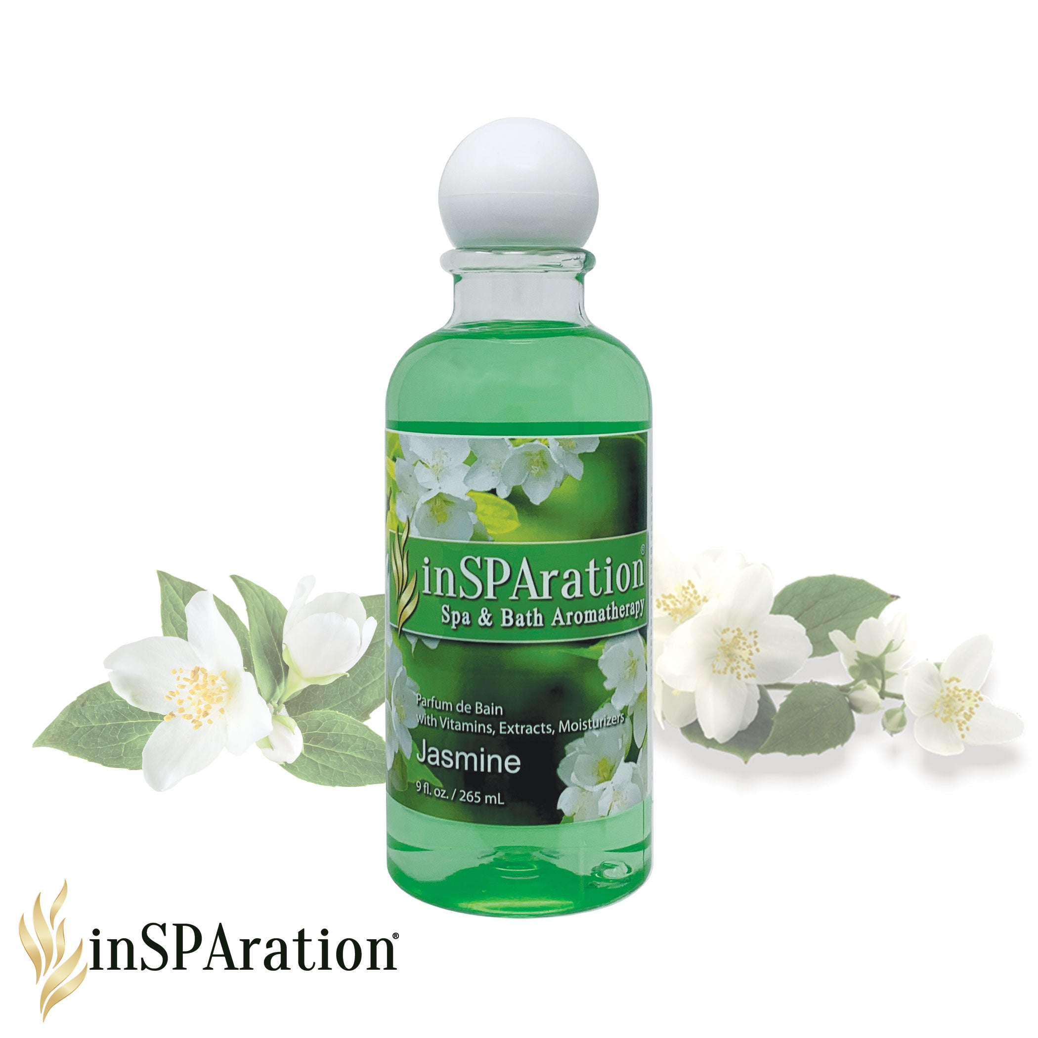 Jasmine Insparation 9oz Liquid – Insparation Aromatherapy for Spa & Hot Tub Scents