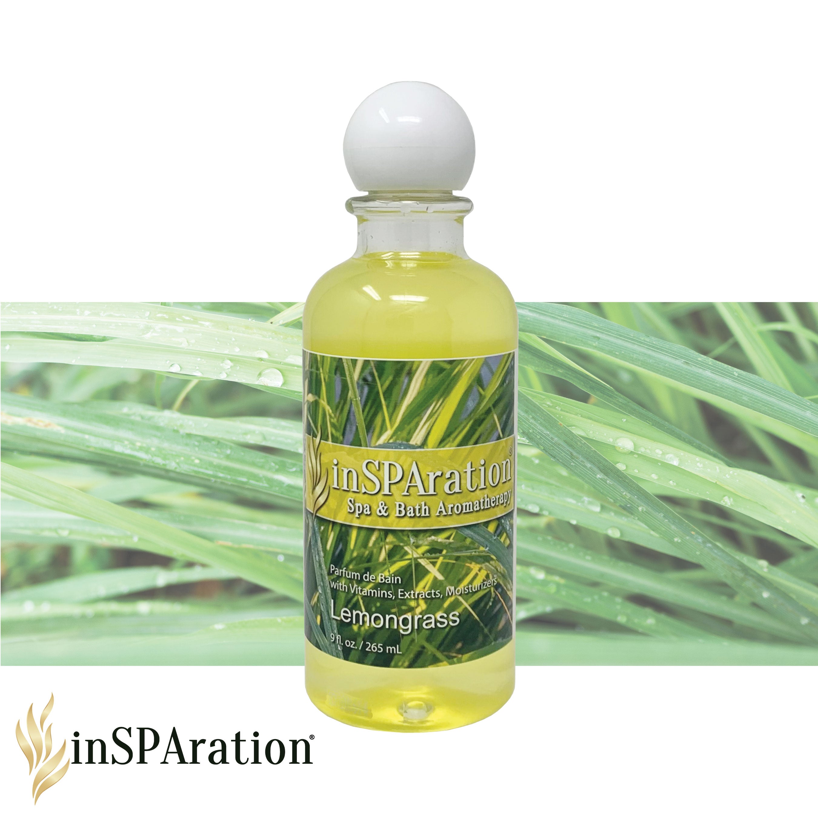 Lemongrass Hot Tub Aromatherapy Fragrance – inSPAration Spa & Bath 9oz