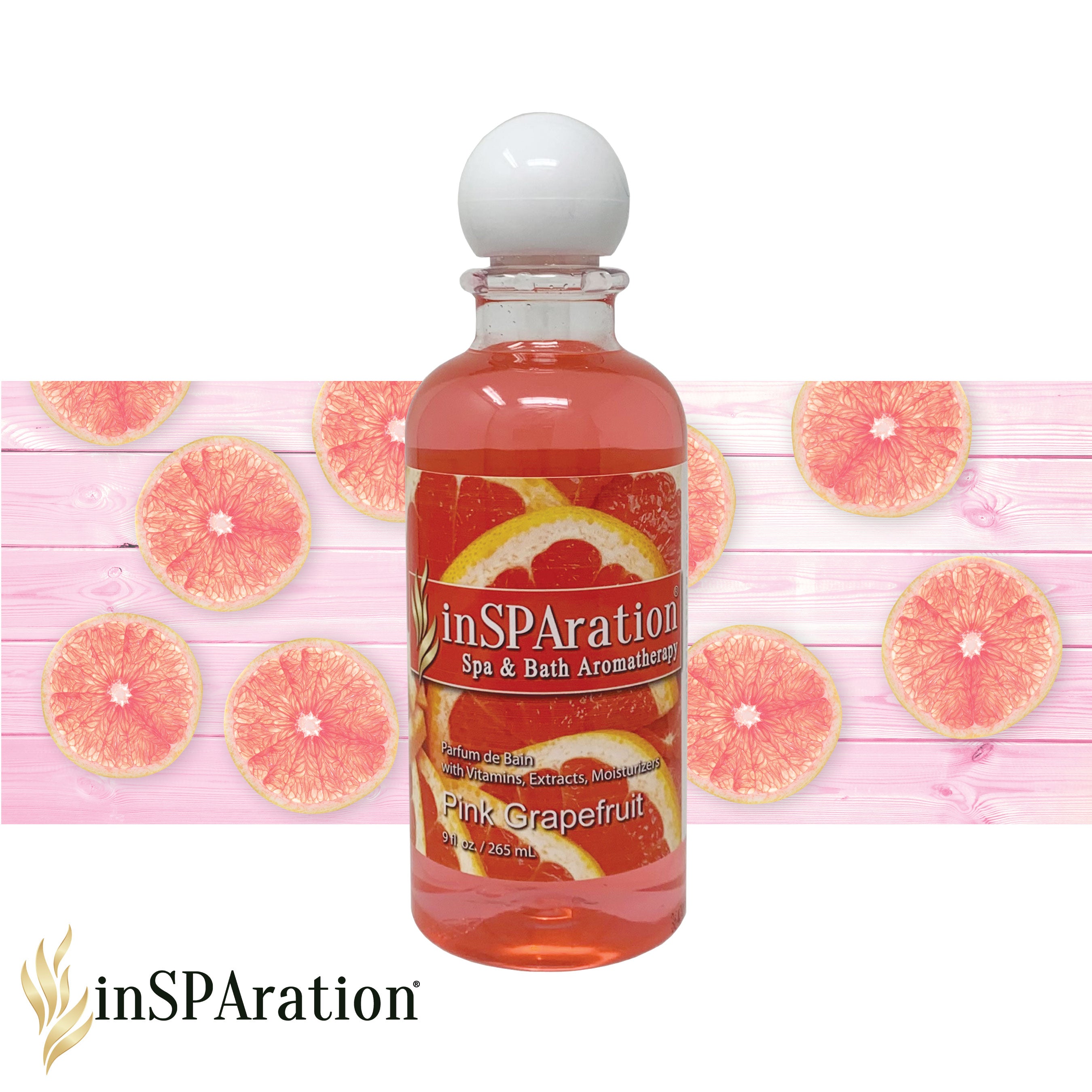 Pink Grapefruit Aromatherapy for Hot Tubs – Best Spa Fragrance & Hot Tub Scents | inSPAration Spa & Bath Aromatherapy