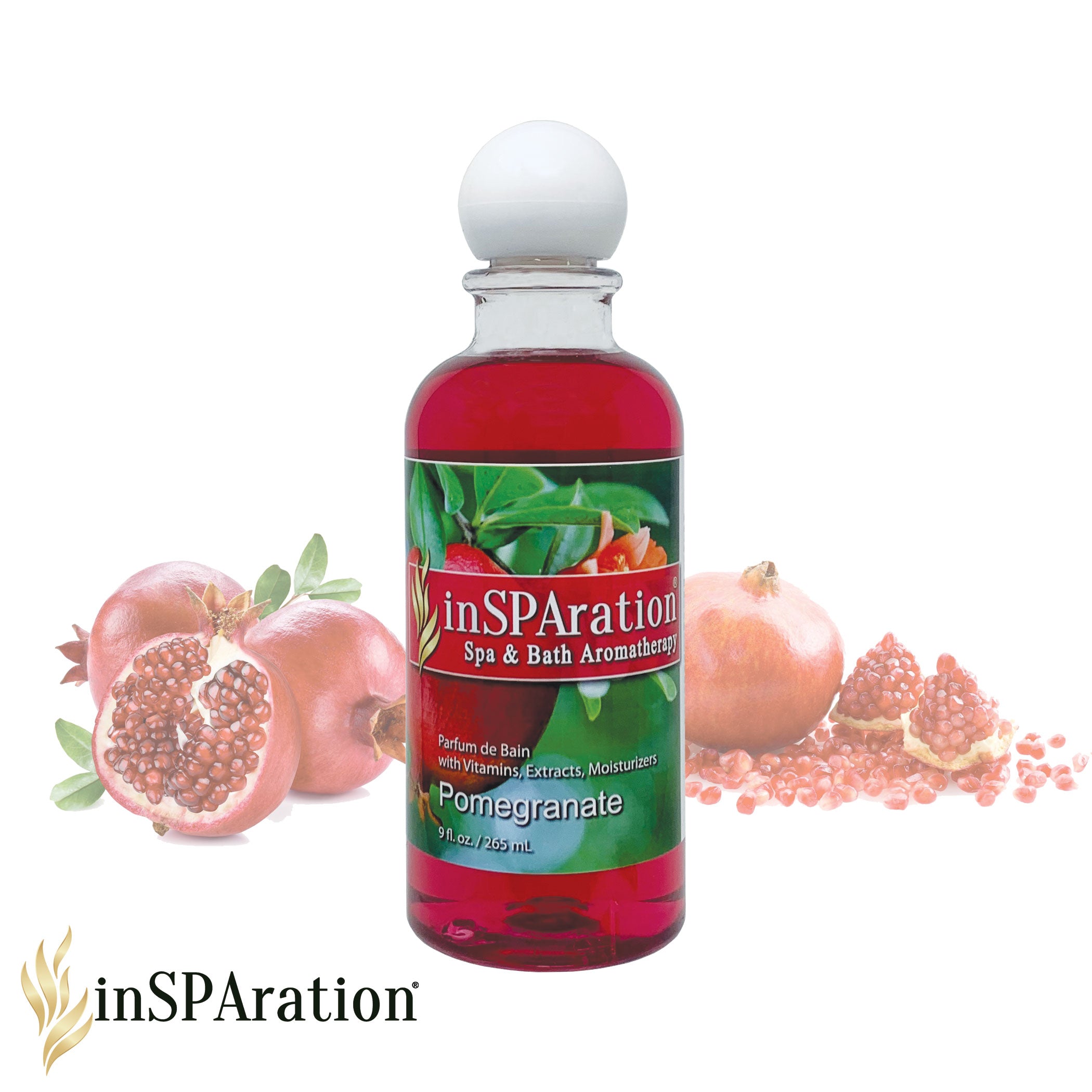 Pomegranate Hot Tub Aromatherapy Fragrance – inSPAration 9oz Liquid Spa Scent