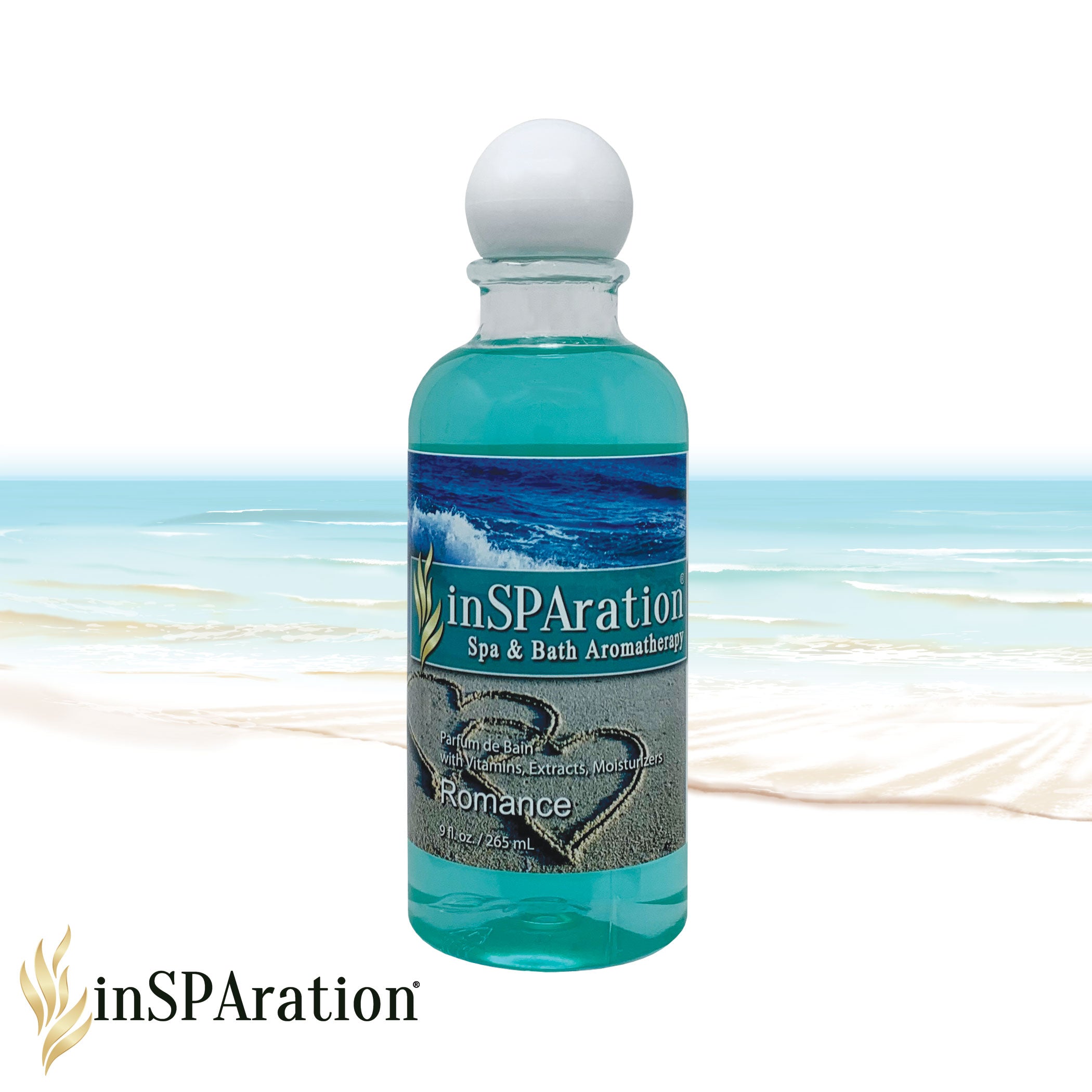 Romance – inSPAration Aromatherapy for Hot Tubs, Spas & Baths | 9oz Liquid Fragrance