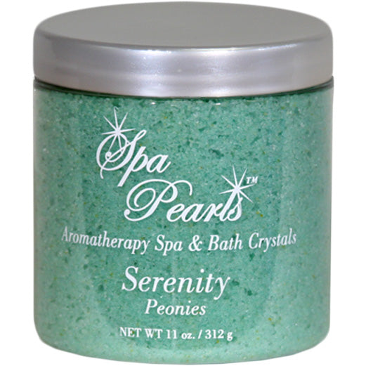 Serenity Peonies 11oz Spa Pearls – Relaxing Hot Tub Aromatherapy Crystals & Soothing Hot Tub Scents