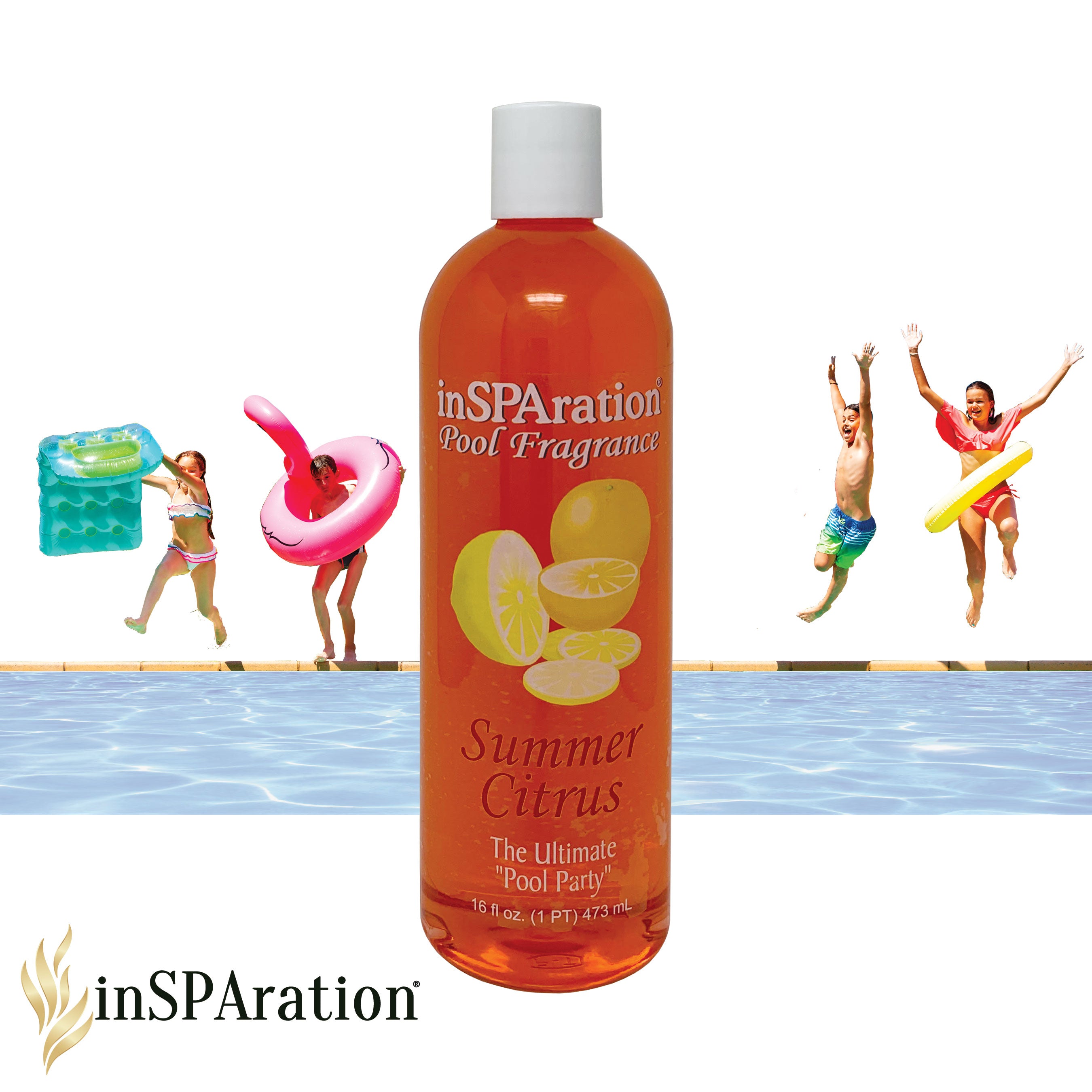 InSPAration Pool Fragrance 16oz– Summer Citrus ! Swimming Pool Fragrance