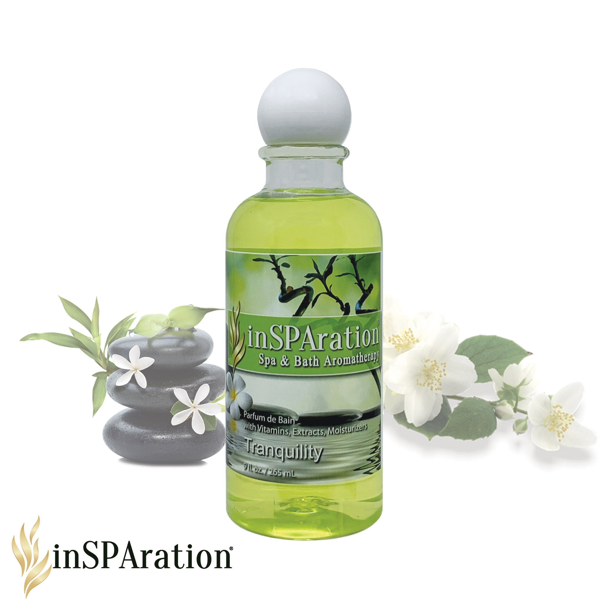 Tranquility 9oz Insparation Aromatherapy – Spa Fragrance for Hot Tub & Soothing Spa Scents