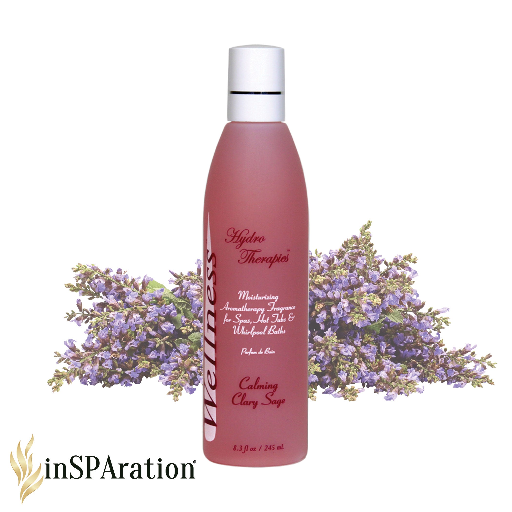 Calming Clary Sage 8oz Liquid Aromatherapy – Soothing Spa & Hot Tub Scents.