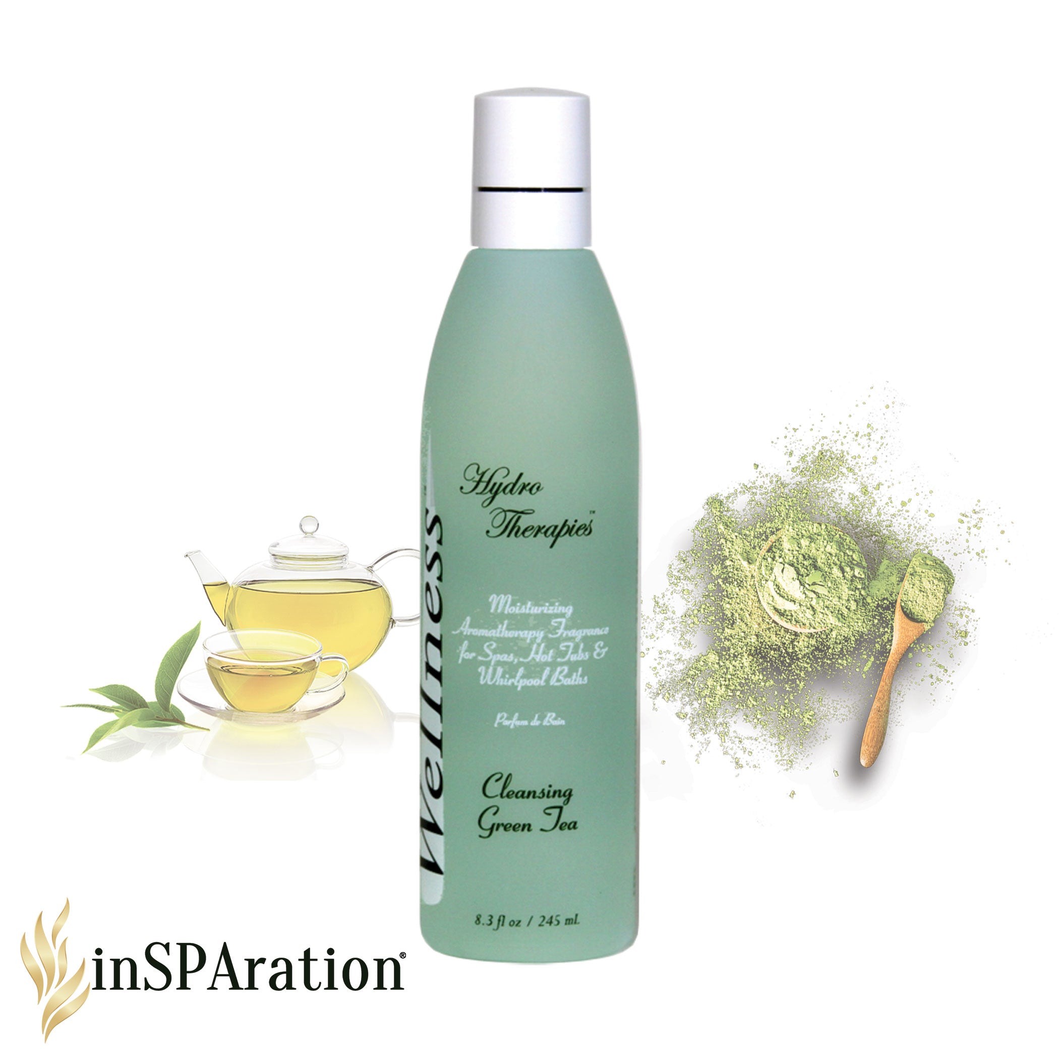 Cleansing Green Tea 8oz – Hot Tub Scents & Spa Aromatherapy | inSPAration Fragrance