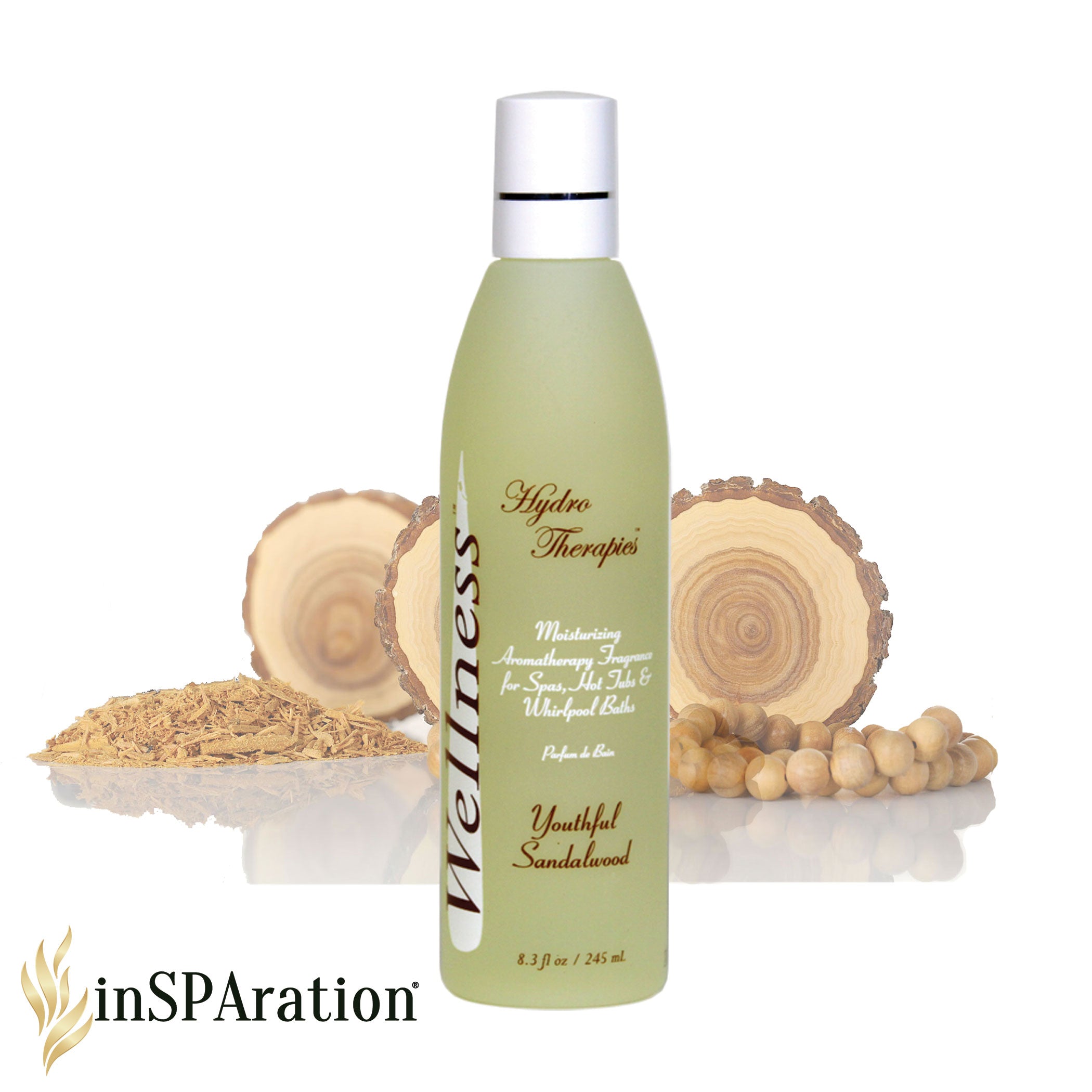 Insparation Aromatherapy Youthful Sandalwood – Hot Tub Fragrance Liquid & Spa Scents