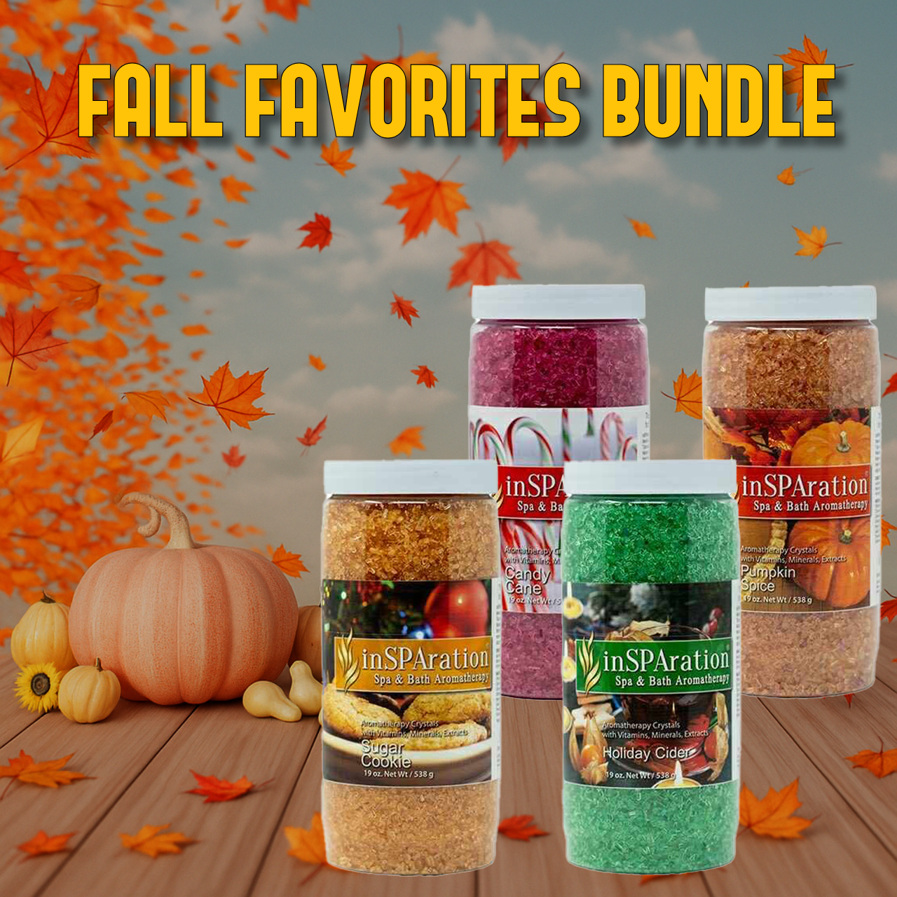 Fall Favorites Bundle - inSPAration Aromatherapy (Liquid and Crystal)