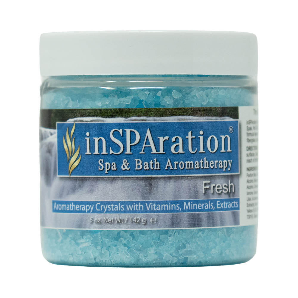 Fresh - inSPAration Rx Crystals – Epsom Salt for Hot Tub, Muscle Relaxing & Stress Relief Bath Salts, Spa Crystals for Hot Tubs