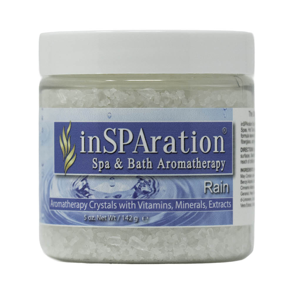Rain Spa - inSPAration Rx Crystals – Epsom Salt for Hot Tub, Muscle Relaxing & Stress Relief Bath Salts, Spa Crystals for Hot Tubs