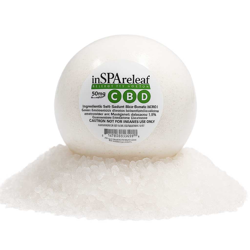 inSPAreleaf CBD Aromatherapy – 5oz SpaBombs 200mg