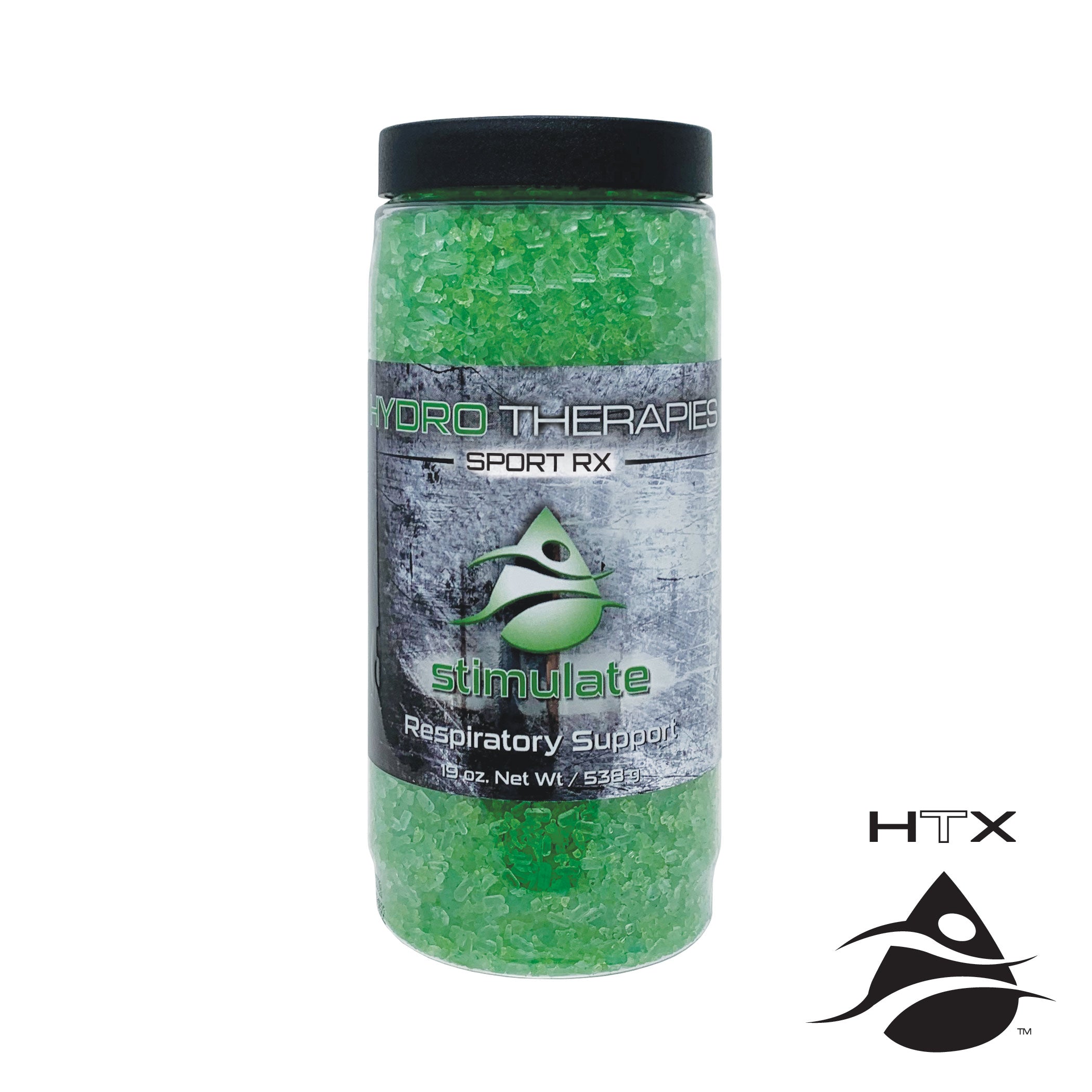 Stimulate Hydrotherapies Sport RX Crystals – Sports Recovery Bath Salts, Epsom Salt Bath Crystals with Peppermint & Eucalyptus